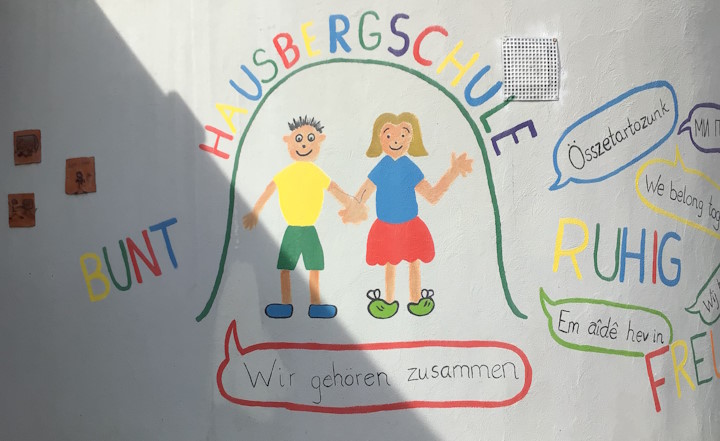 Zeichnung - Das Logo der Hausbergschule